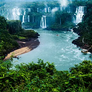 les chutes d'Iguazu